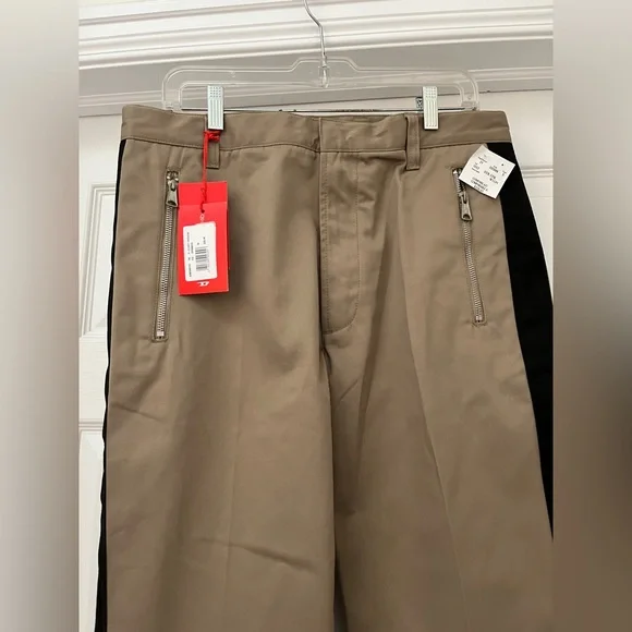 Diesel Tan and Black Men's Pants - Picture 4 of 8